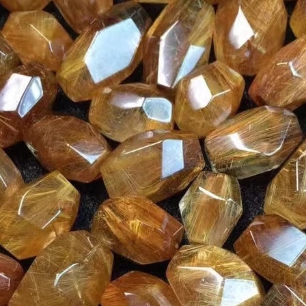 Collection level- Golden Rutilated Quartz crystals