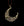 Crescent moon necklace