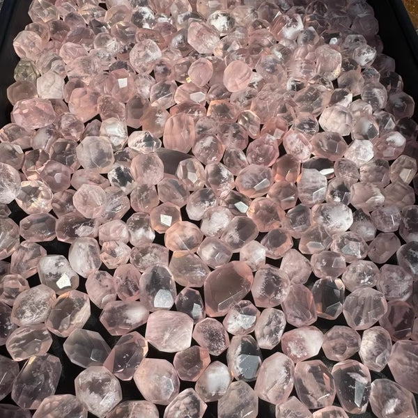 Collection level-Snowflake phantom crystal bead (pink stone)