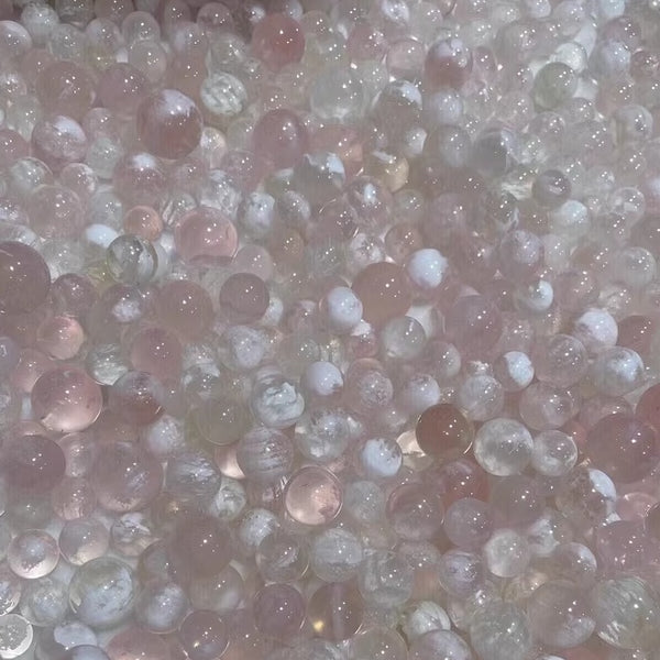 Collection level-Snowflake phantom crystals beads(pink stone/white stone)