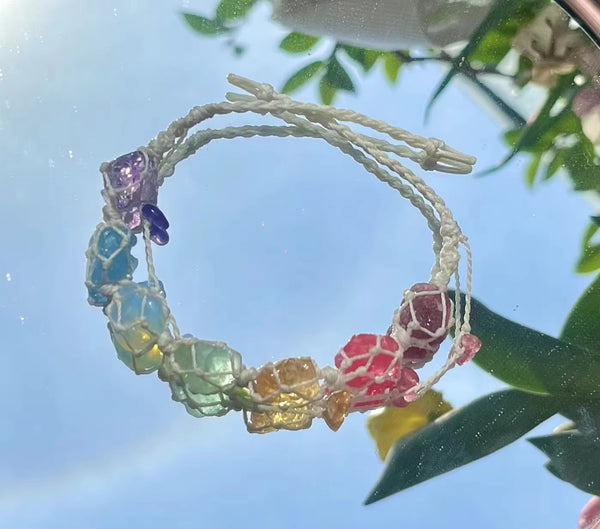 Handmade Rainbow bracelet