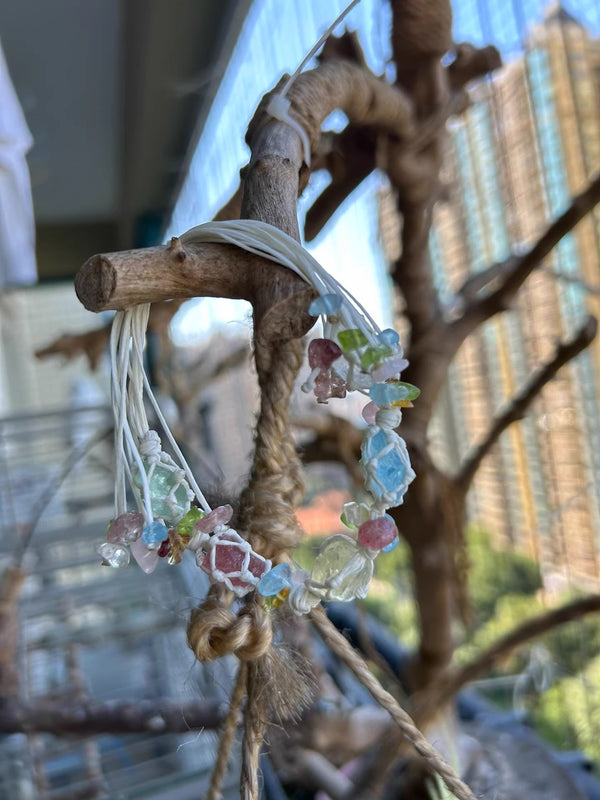 Charm stone bracelet